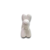 CAGNOLINO PALLONCINO IN CERAMICA - BIANCO- 23x9x19,2cm