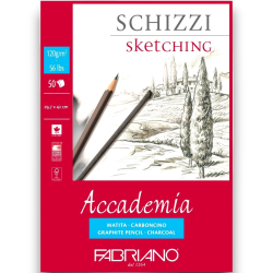 Fabriano Honsell - Carta da disegno Accademia Schizzi - A3 - 120 g/m²,