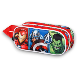 Avengers - Astuccio Doppio 3D - Multicolore - SUPER SCONTO