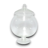Barattolo Vetro Bombato con Coperchio - 29 cm