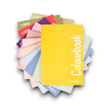 Colourbook - 12 Quadernoni A4 - 5MM - Pastel - 96 Pagine - 100GR