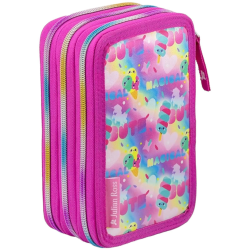Julian Ross - Astuccio 3 Zip - Unicorno Ice Cream