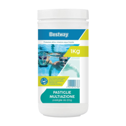 Bestway- Cloro Pastiglie Multiazione da 20gr. - 1 Kg - SCONTO