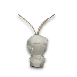 Mongolfiera Porta Essenza - Rosa - 19x7.9x8 cm