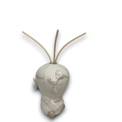 Mongolfiera Porta Essenza - Rosa - 19x7.9x8 cm