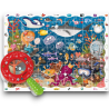  Detective puzzle Il Mare - Puzzle 108 pezzi Dimensione 70 x 50cm