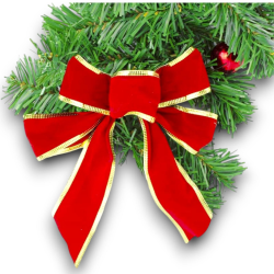 Ghirlanda Stelle di Natale Verde con Fiori POINSETTIE, 200 cm 240 Rami