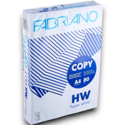 Fabriano Carta in risma bianca 500 fogli A4 80Gr