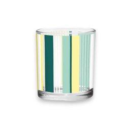 Set 6 Bicchieri in Vetro Everyday Multicolore, capacità 220 ml,Traspar