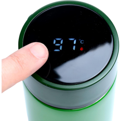 Puckator - Borraccia Con Termometro Minecraft - Termica - 450 ML - BOT
