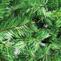 Ghirlanda Natalizia Verde per Porta dietroporta da Ø 25 cm con 90 Punt