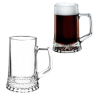 6x Boccali da birra in Vetro 51 cl, modello Stern, bicchieri base gros