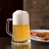 6x Boccali da birra in Vetro 51 cl, modello Stern, bicchieri base gros