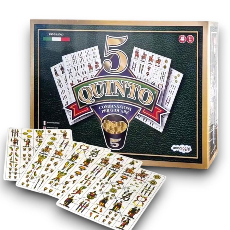 UNOGIOCHI 206 Quinto Gioco da Tavolo, Multicolore