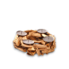 Portacandele in Legno Naturale, Candelabro Candeliere Stile Nordico 4 