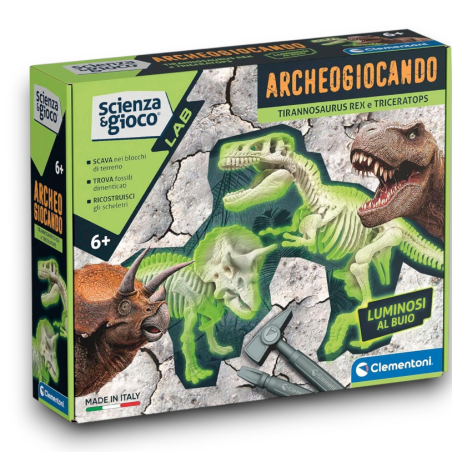 Clementoni - Scienza e Gioco - Archeogiocando - Tirannosauro - 19345