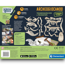 Clementoni - Scienza e Gioco - Archeogiocando - Tirannosauro - 19345