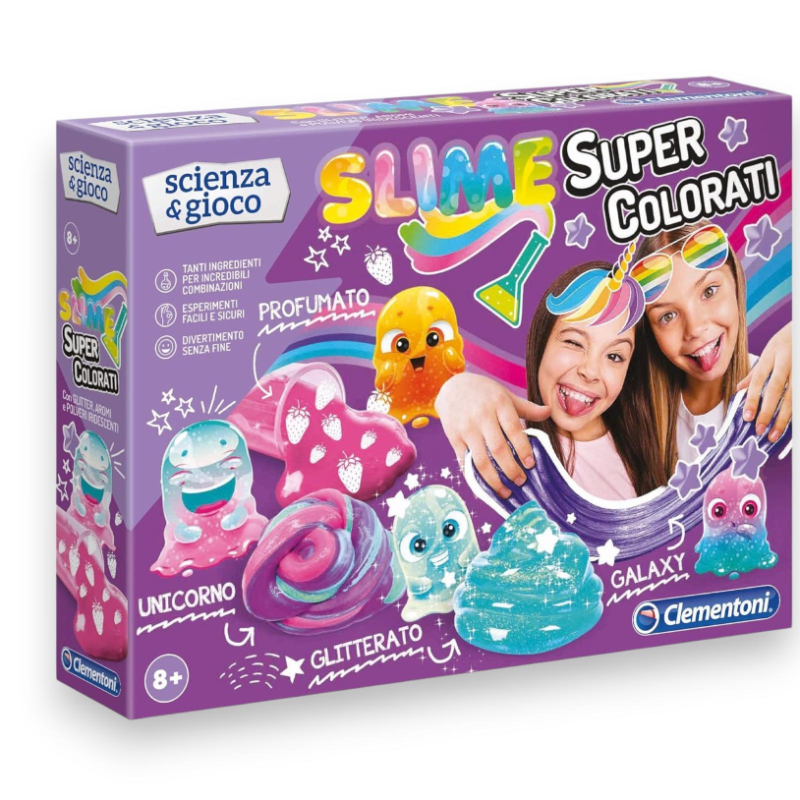 Clementoni - Slime Colorati - 19133