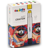 Carioca Plus - Art Crayon - 12 pezzi - Tempera Solida - 45213