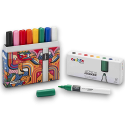 Carioca Plus - Marcatori Acrilici - 8 pezzi - 45209