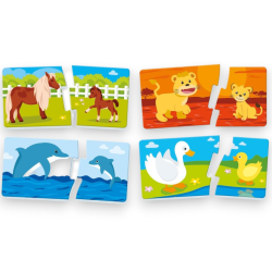 Clementoni - Mamme e Cuccioli Gioco Educativo