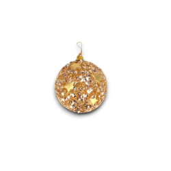 Set 12 Palle di Natale, in Plastica Tinsel STELLE Glitter Disponibile 