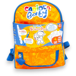 Carioca baby zaino  Impermeabile per Asilo con Materiale Scolastico pe