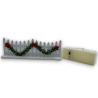 Steccato Recinzione in Legno con Luci Accessori presepe 16 cm x h. 5,5