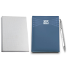 Agenda Giornaliera - 15x21 cm - Matra - Penna Silver e Astuccio - Saba