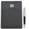 Agenda Giornaliera - 17x24 cm - Copertina Matra Rigida - Penna Inclusa