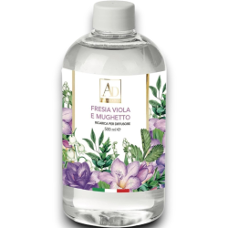STAR- RICARICA PER DIFFUSORE - 500 ML - FRESIA VIOLA E MUGHETTO - 8280