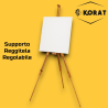 CAVALLETTO PITTURA IN LEGNO 190 CM