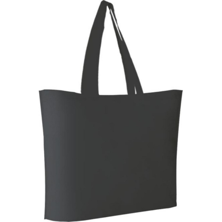 10 BORSE SHOPPERS IN TNT 50x40 cm con soffietto 12cm Bcon manici lungh