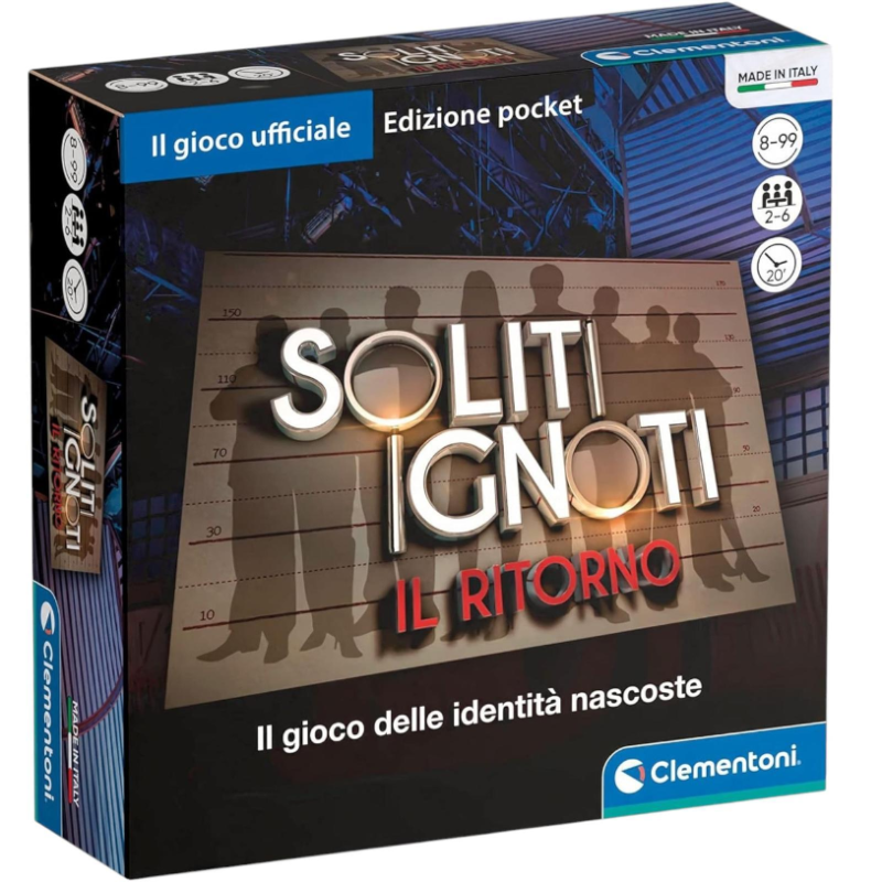 Clementoni - I Soliti Ignoti - 20x20x6 cm
