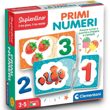 Clementoni - I Primi Numeri - 18x20x4 cm