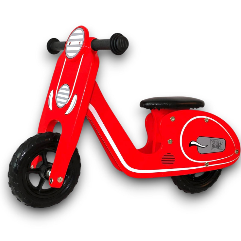 Teorema - Scooter in Legno - Rosso - 40595