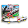 Trenino elettrico Giocattolo Freccia Veloce con pista 230 cm Bianco/Ro