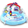 Gogo - Baby Palestrina Azzurra - Multiattività Con Sonaglini - 30 cm