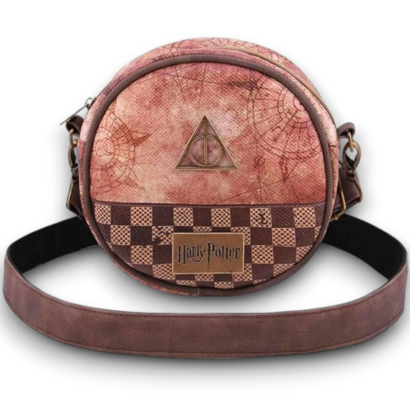 Harry Potter Relic - Borsa Rotonda - Marrone - 18 cm - SUPER SCONTO