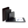 Favorit - Raccoglitori in PVC - 4 Anelli - 30x42 cm - Nero