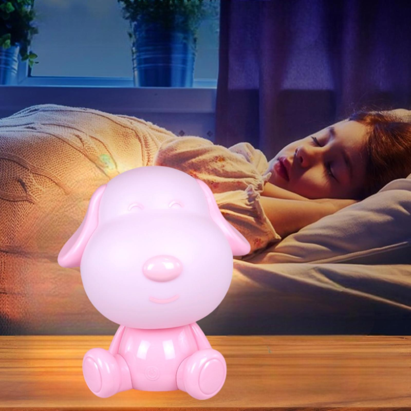 Lampada a Led a Forma di Cagnolino con 7 Illuminazioni Differenti 30.5