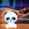 Lampada a Led a Forma di Panda con 7 Illuminazioni Differenti 30.5x16.
