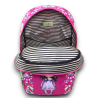 Zaino Santoro Gorjuss Fucsia Bambola - Design Floreale - Scuola e Temp