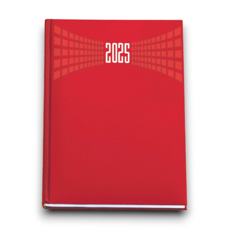 Agenda 2025 17x24 Settimanale Copertina Matra - Rosso