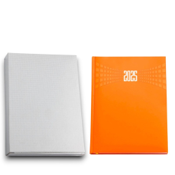 Agenda 2025 17x24 Settimanale Copertina Matra - Arancione