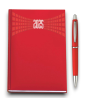 Agenda 2025 Giornaliera 11x17 Copertina Matra - Rossa