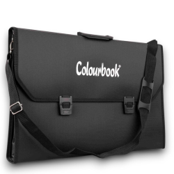 Colourbook Valigetta portadisegni con tracolla - 36x53cm Nero