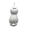 Umidificatore in Ceramica a Forma di Gatto - 3 Colori Assortiti - 18x8
