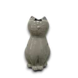 Umidificatore in Ceramica a Forma di Gatto - 3 Colori Assortiti - 18x8