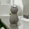 Umidificatore in Ceramica a Forma di Gatto - 3 Colori Assortiti - 18x8